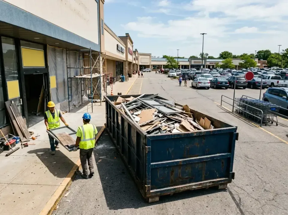 retail-store-renovation-debris-003 — frequently asked questions, Roll-off Dumpster Rentals in Bloomingdale, GA
